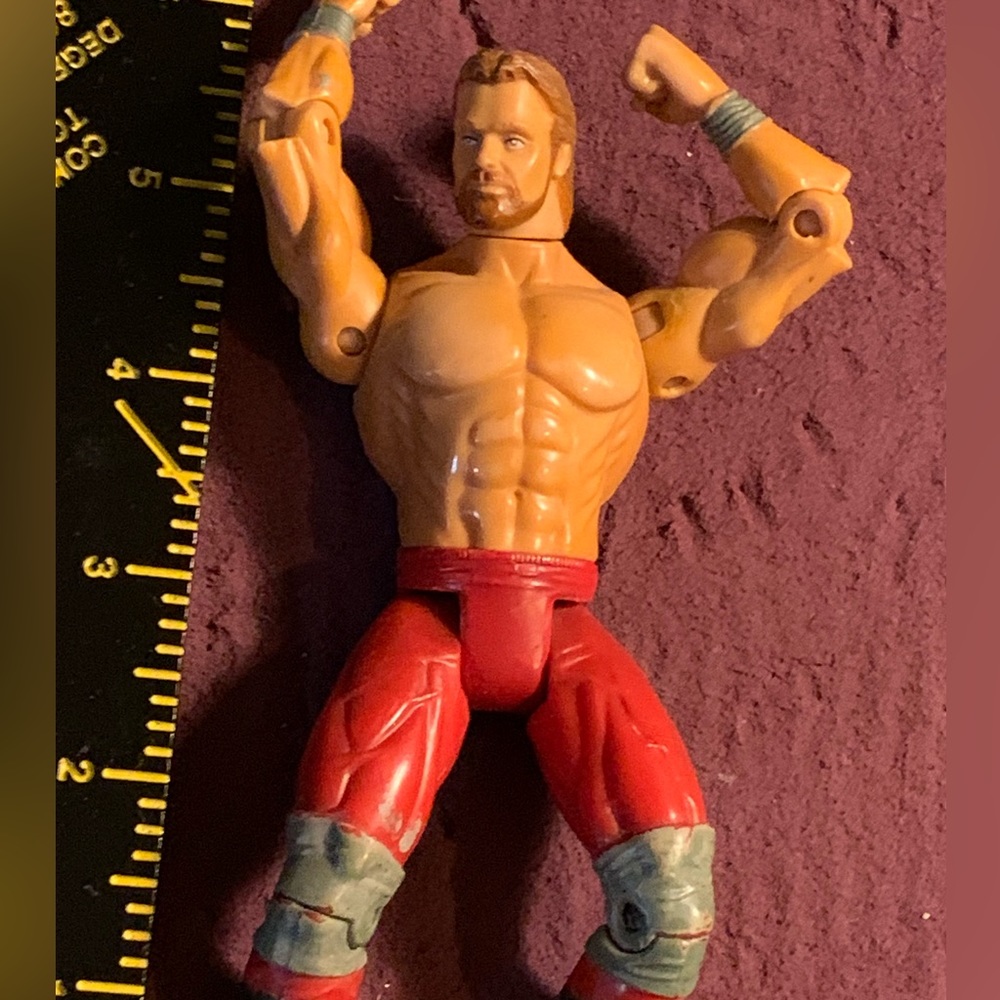 Toybiz 90s vintage WCW Chris Benoit wrestling action figure WWE WWF